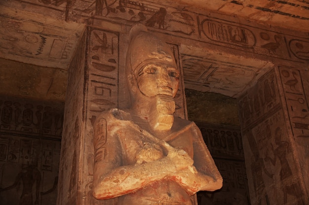 Fresken im Tempel Abu Simbel