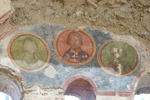 Fresko in der St.-Nikolaus-Kirche in Demre Antalya Turkiye