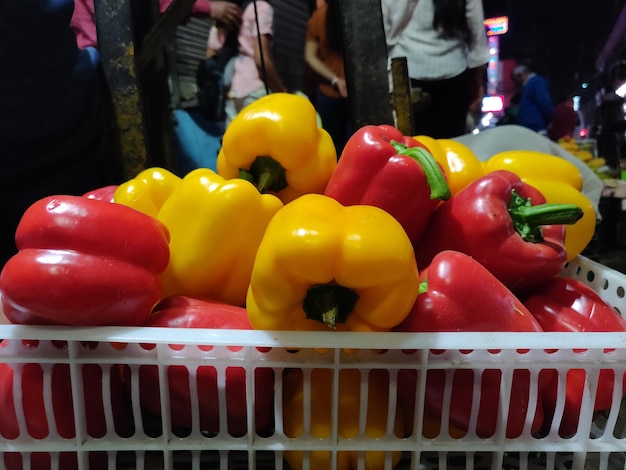 Foto fresquedad capsicum