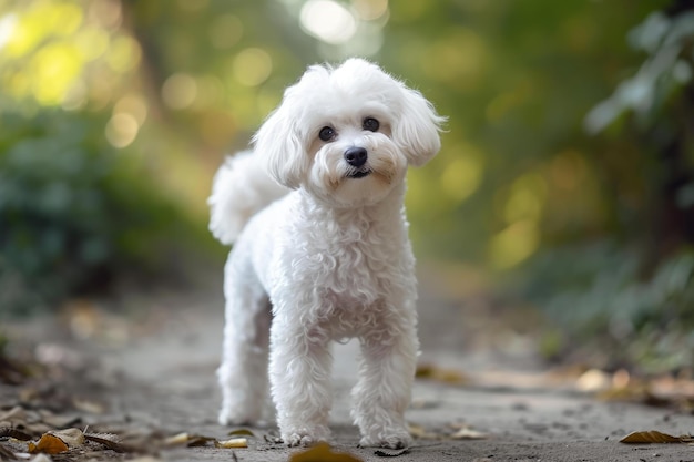 Freundlicher liebenswerter Bichon-Hund Generate Ai