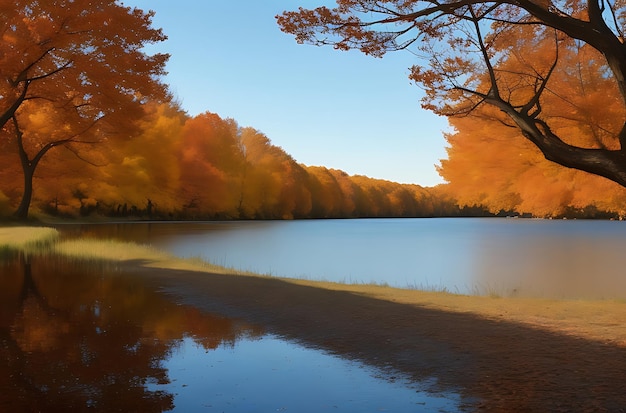 La fría calma del otoño