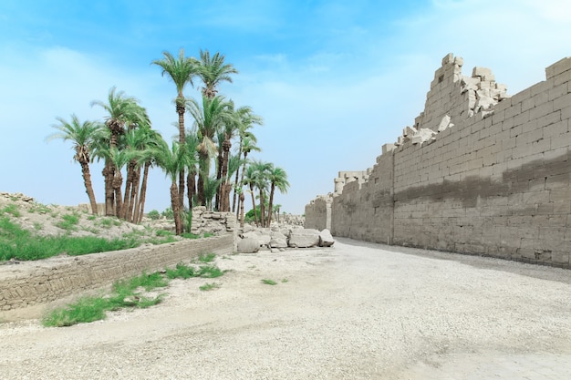 África, Egipto, Luxor, templo de Karnak