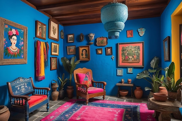 Frida Kahlo en la Casa Azul