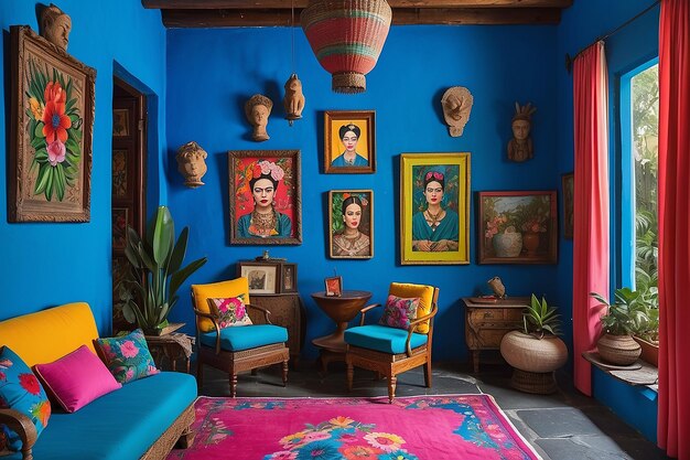 Frida Kahlo en la Casa Azul