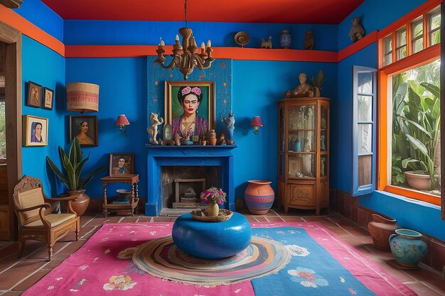 Foto frida kahlos casa azul