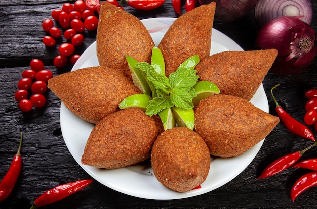 Fried Kebab traditionelle arabische Küche