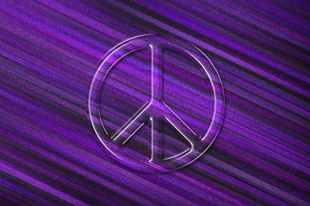 Friedenszeichen Friedenssymbol Hippie-Symbol