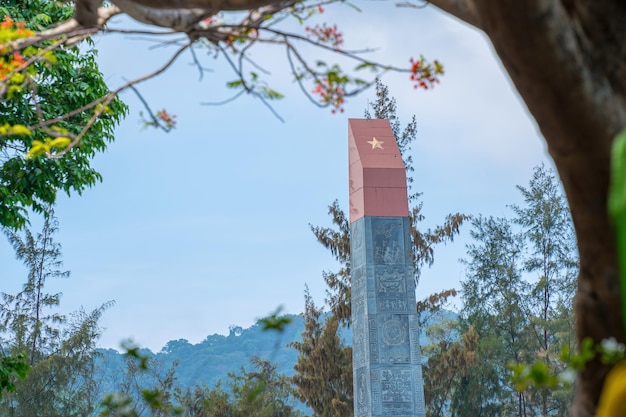 Friedhof Hang Duong zum Gedenken an die Rebellen und Gefangenen, die in den Gefängnissen auf der Insel Con Dao in Vietnam starben