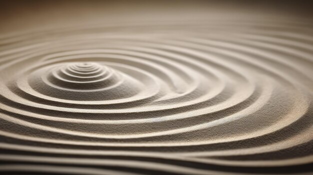 Foto friedlicher sand-zen-hintergrund