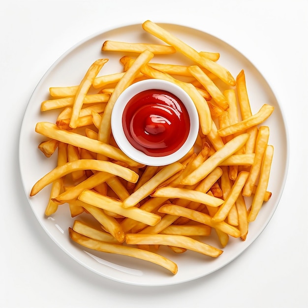 Foto fries french para pngth ketchup