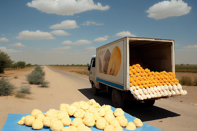 Frijoles blancos en cuchara de madera en la mesa con campo de leguminosas verdes en un día soleado en el fondo