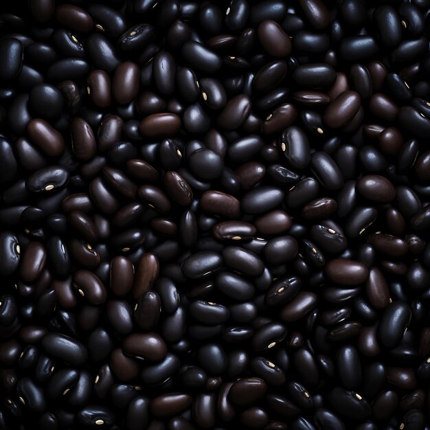 Frijoles negros frescos como fondo