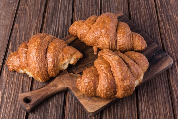 Frisch gebackene Croissants