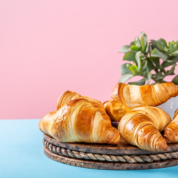 Frisch gebackene Croissants