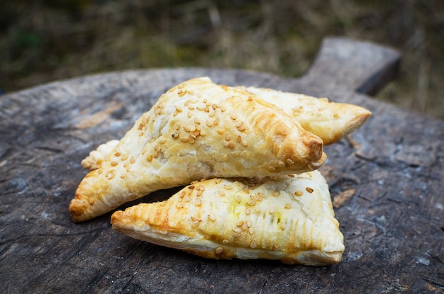 Frisch gebackenes hausgemachtes Gebäck