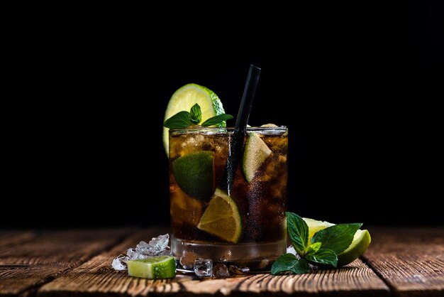 Frisch zubereiteter Cuba Libre