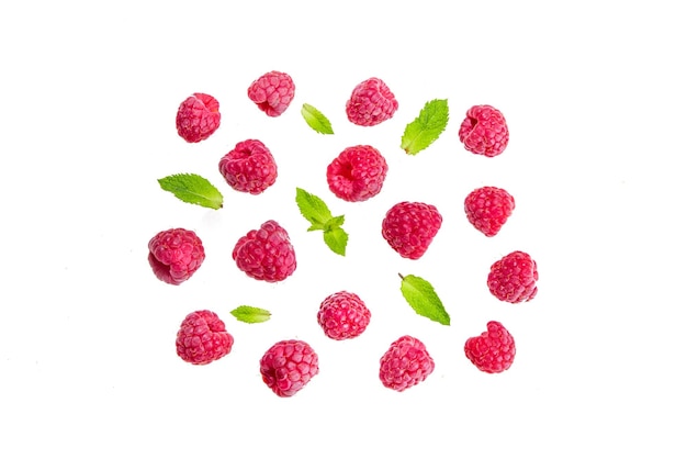 Frische Beeren isolieren