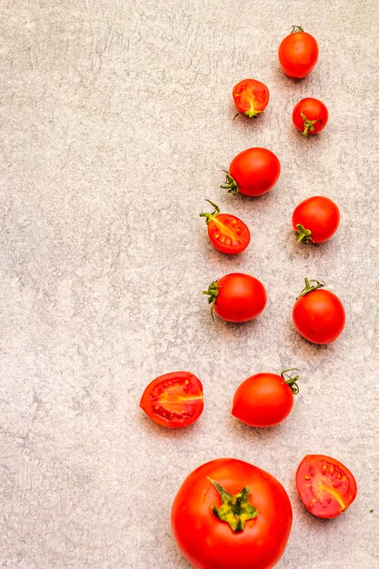 Frische Bio-Tomaten