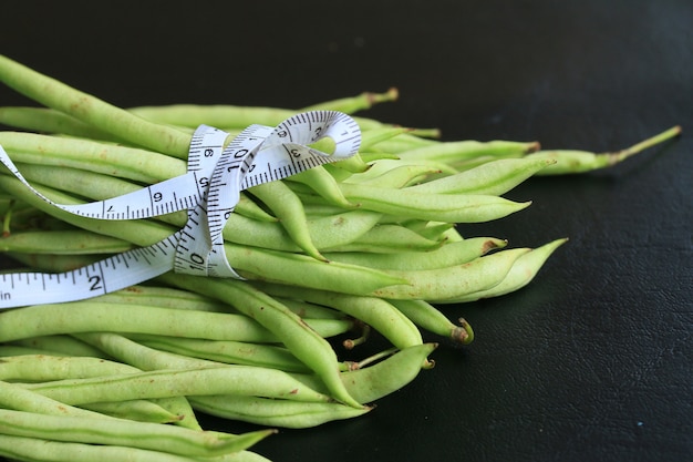 frische chinesische Bohnen