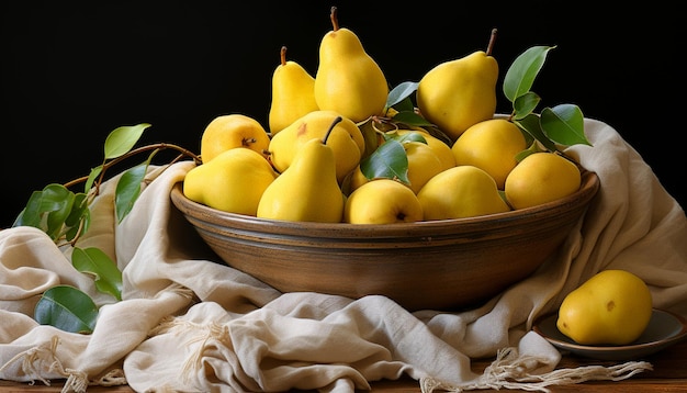 Frische der Natur, Bio-Reife, gesunde Ernährung, vegetarisches Essen, erzeugt durch künstliche Intelligenz