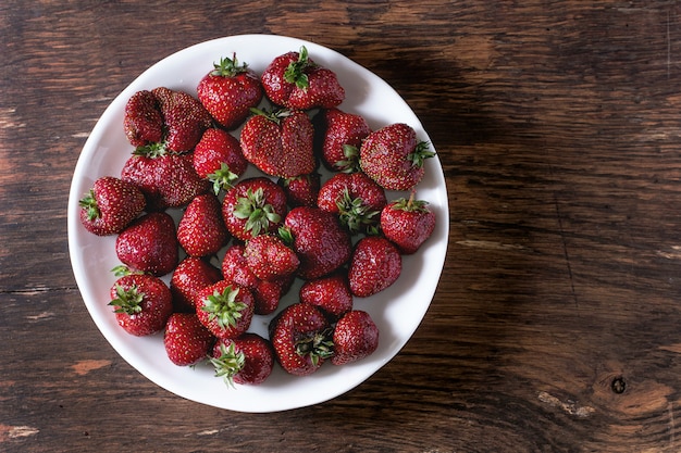 Frische Gartenerdbeeren