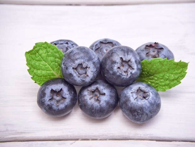 Frische Heidelbeeren, Konzepte für gesundes Essen