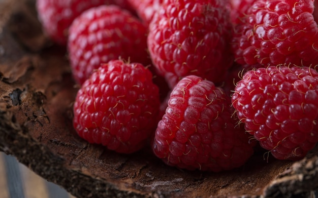 Frische Himbeeren. Frische Himbeere