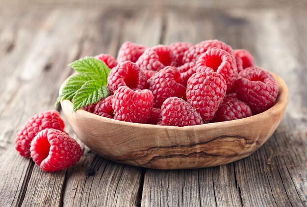 Frische Himbeeren