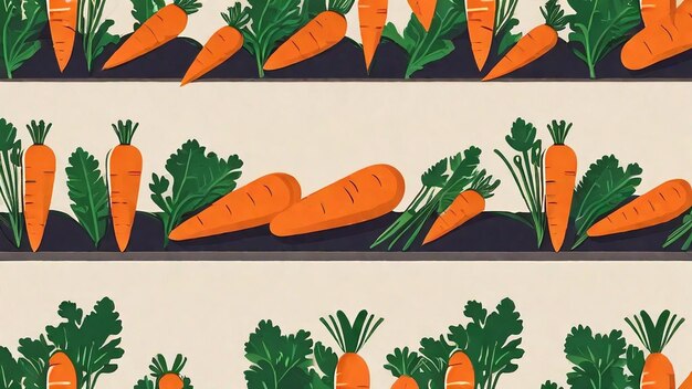 Frische Karottenernte