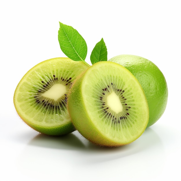 Frische Kiwi-Früchte auf festem Hintergrund