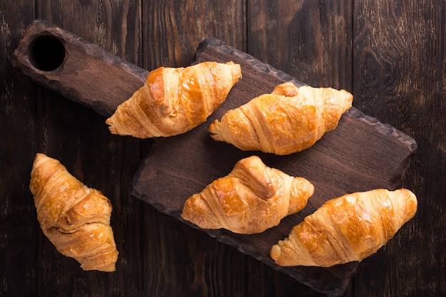 Frische Mini-Croissants