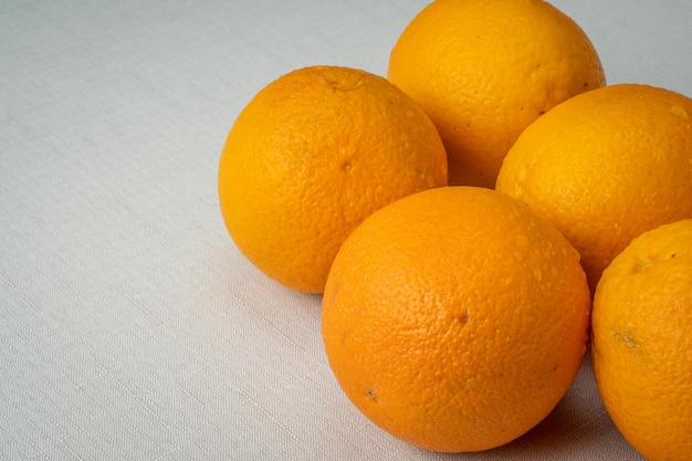 Foto frische orangen für saft