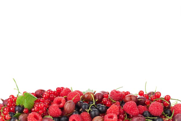 Frische reife Beeren