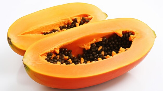 Frische reife Papaya