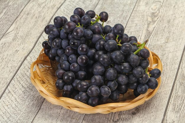 Frische reife süße rote Traube