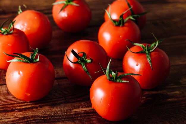 Frische reife Tomaten