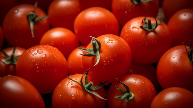 Frische rote Tomaten