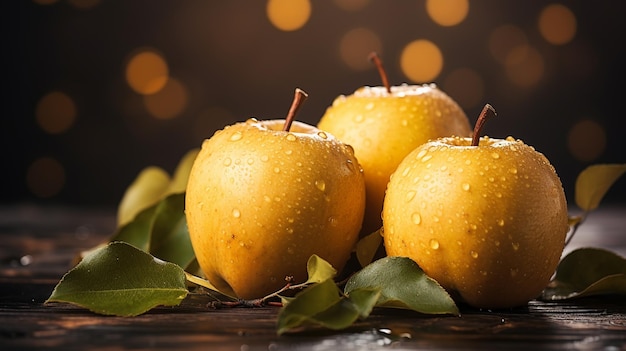 frische saftige Äpfel in einer Schüssel