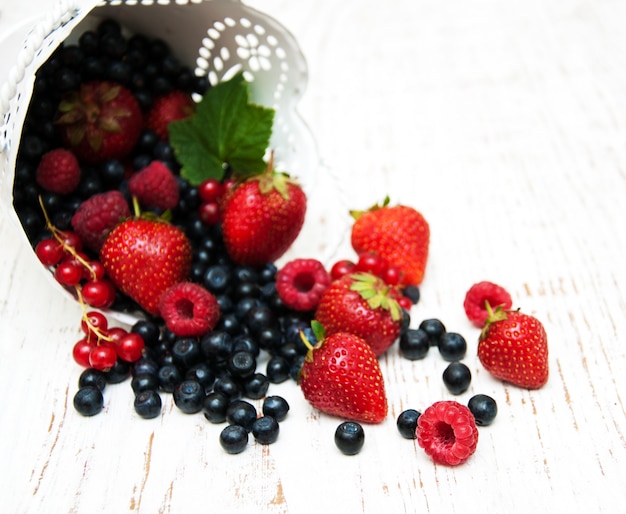 Frische Sommerbeeren