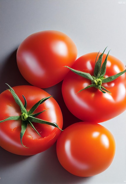 Frische Tomaten auf dem Tisch