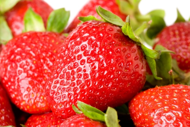 Frische und leckere Erdbeeren