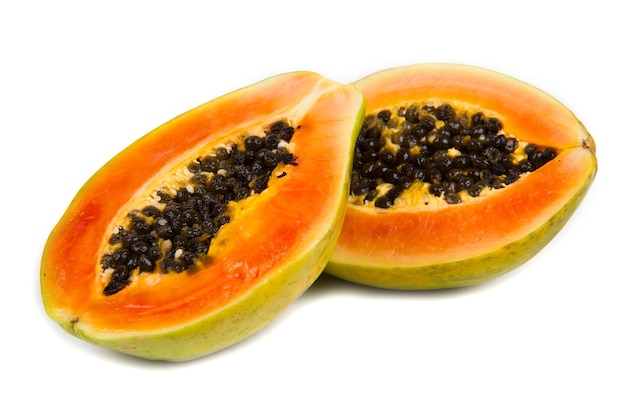 Frische und leckere Papaya