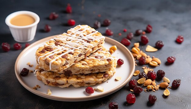 Frische und Süße in einem von KI erzeugten hausgemachten Beeren-Dessert