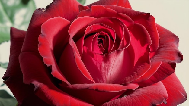 Frische, wunderbare rote Rose