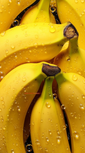 Frischer Bananen-Hintergrund