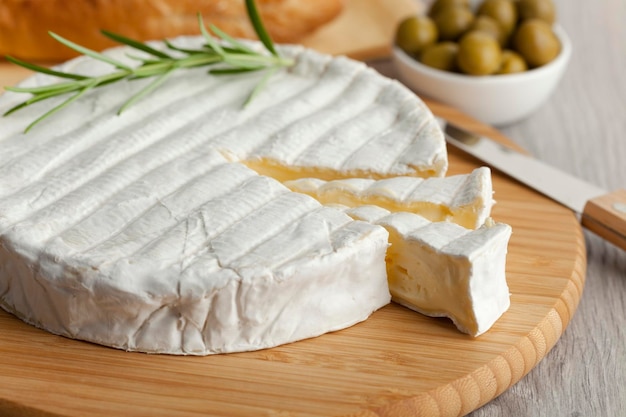 Frischer Brie-Käse