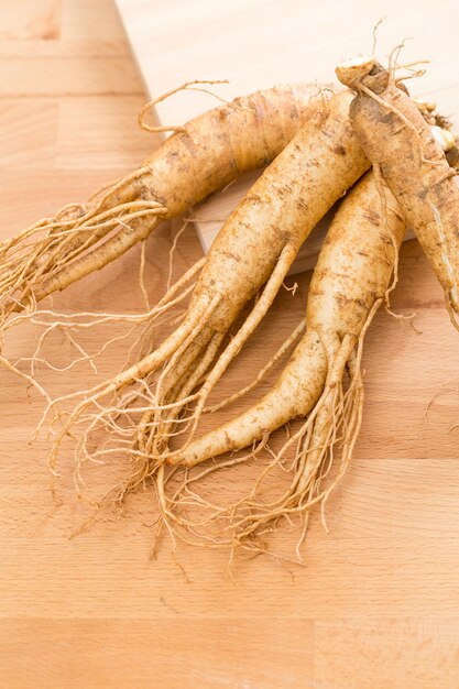 Frischer Ginseng