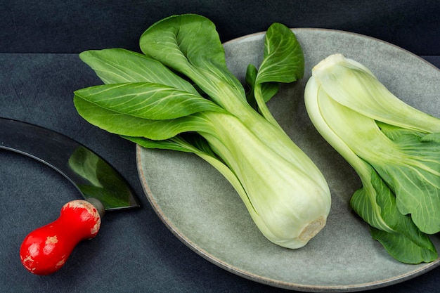 Frischer grüner Pak Choi