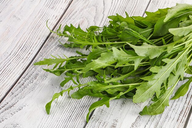 Frischer, leckerer natürlicher Bio-Rucola