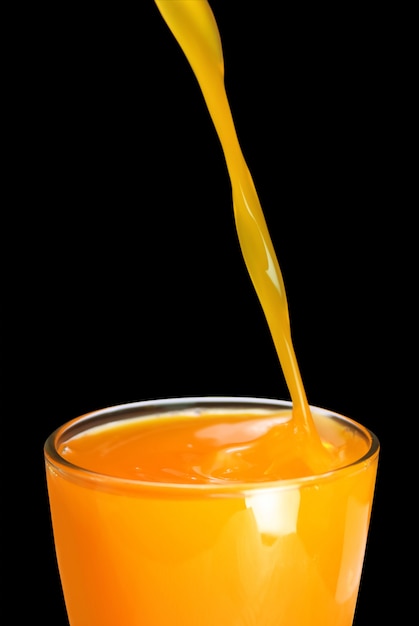 Foto frischer orangensaft